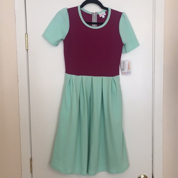 S/XL Lularoe Amelia Dress C06 1939/40 - Picture 1 of 4